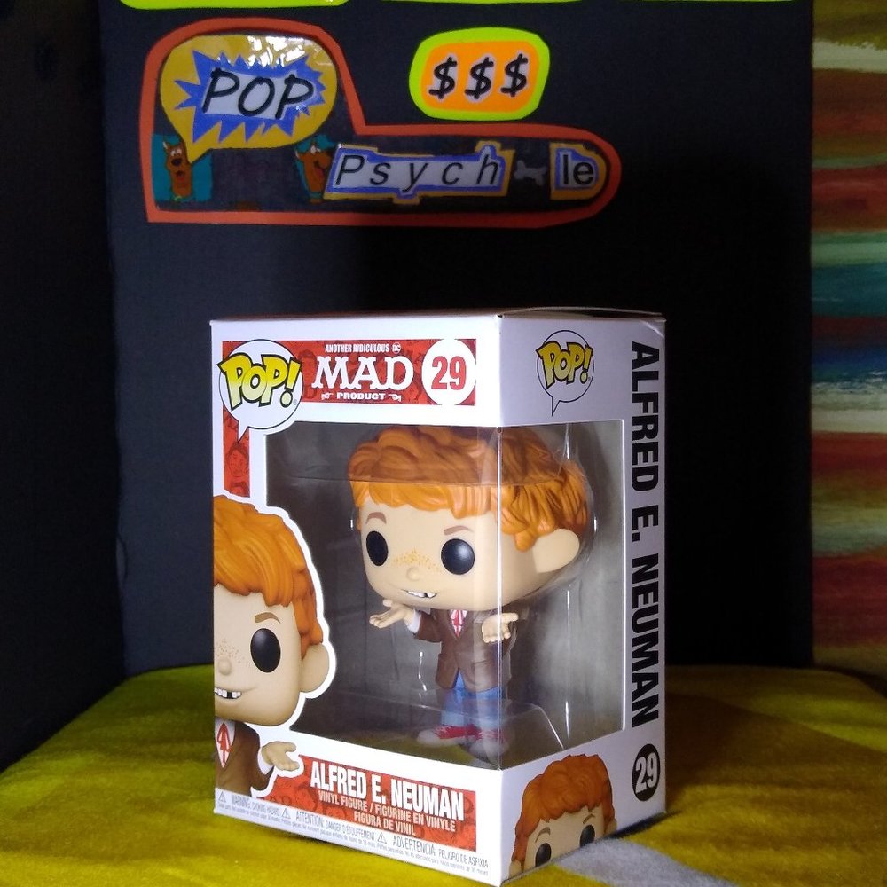 Alfred E. Neuman Mad Ad Icons Funko Pop 29 NIB